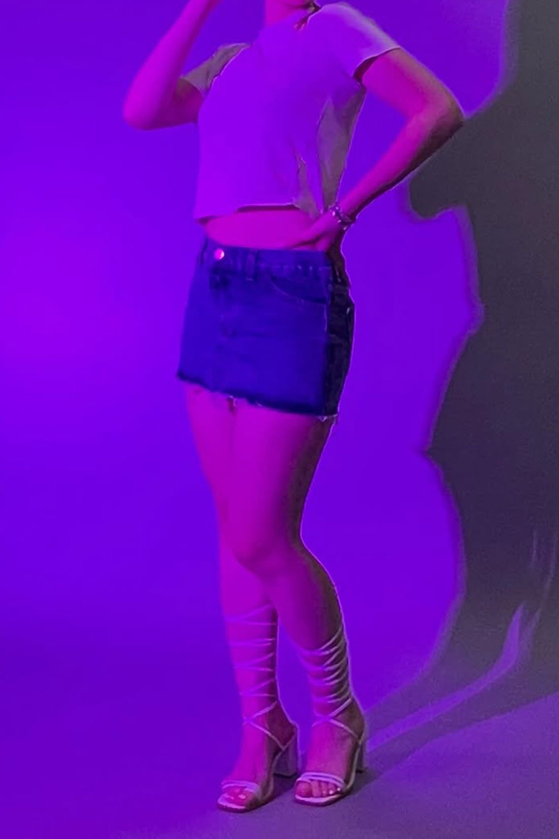 POLLERA MINI SIN RUEDO