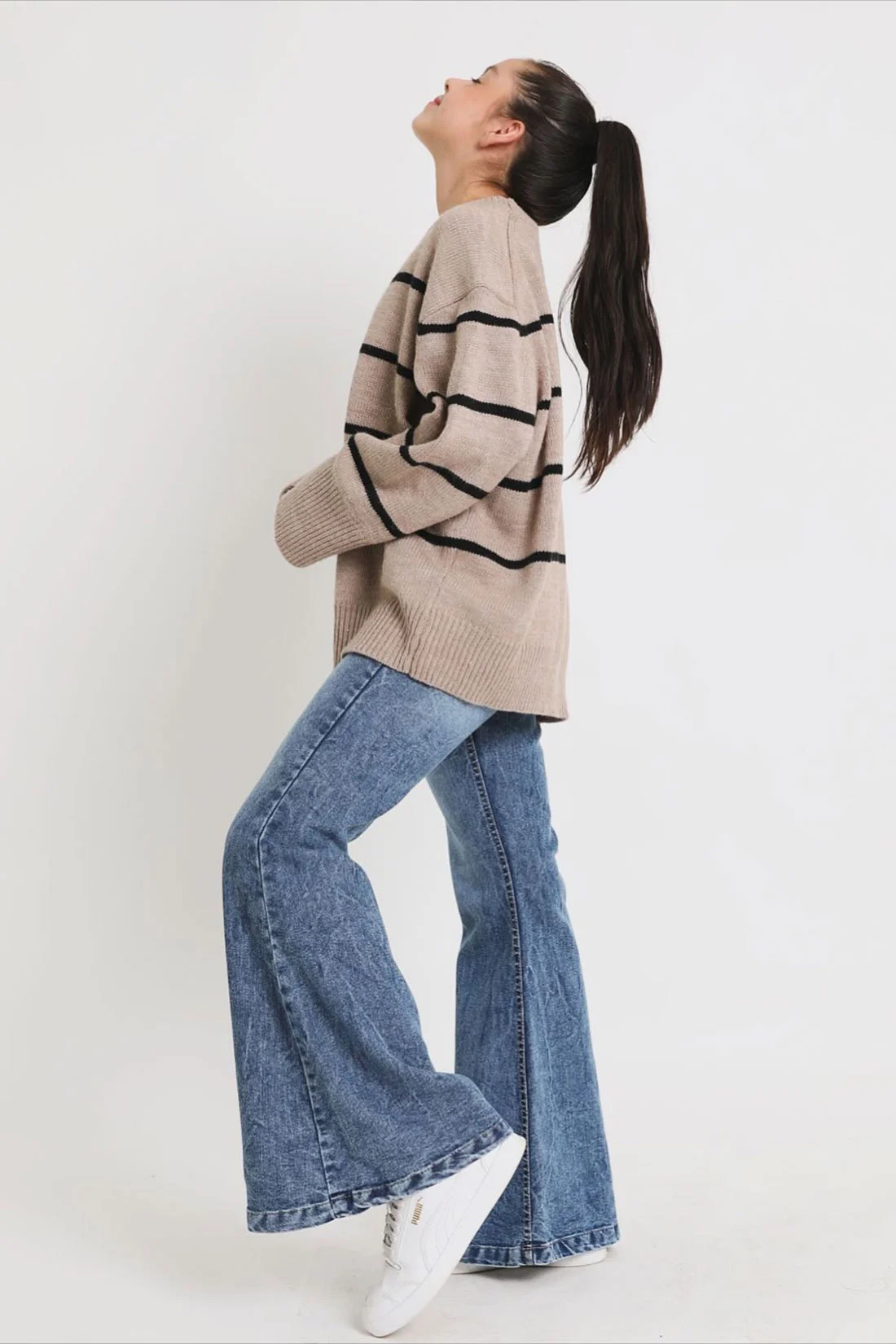 PANTALON OXFOR CINTURA BAJA